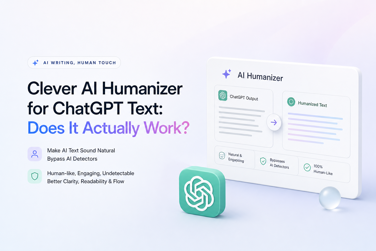 Clever AI Humanizer for ChatGPT Text: Does It Actually Work?